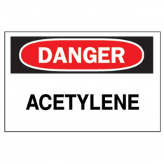 BRADY 22292, CHEMICAL AND HAZARDOUS MATERIALS SIGN